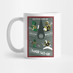 Green VS White - Face Off Mug